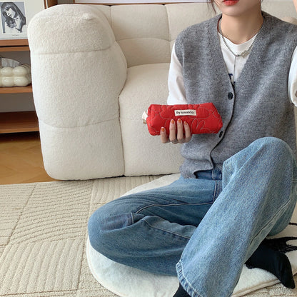 2025 Cute Rabbit Travel Cosmetic Lipstick Purse Storage Bag Kawaii Women Makeup Handbags Organizer Wallet Pouch Pencil Case Bags