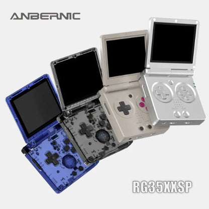 ANBERNIC RG35XXSP Retro Handheld Game Console 3.5-inch IPS Screen 3300mAh Battery Supports HDMI-TV Out and Bluetooth 4.2 5K Game.