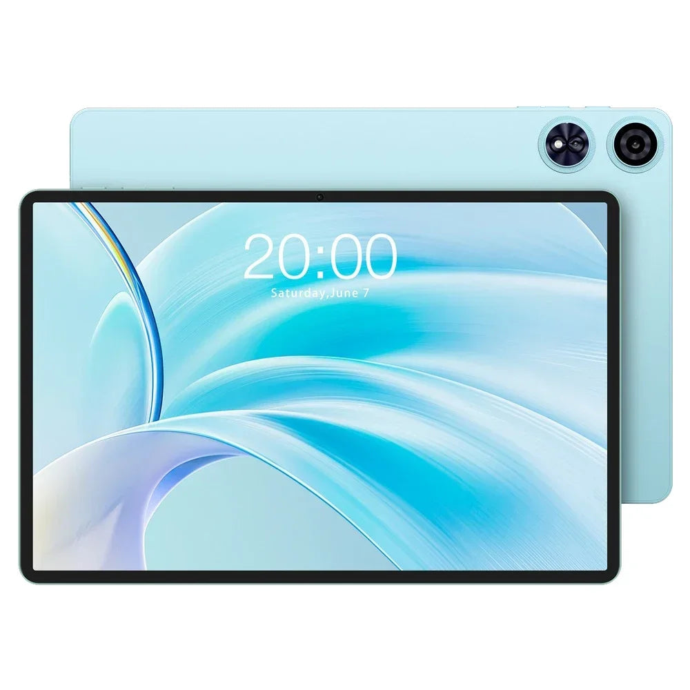 Teclast P50 Case Tablet 11-inch Display Android 15 1280x800 Unisoc T606 Octa-Core CPU 12GB RAM 128GB ROM 7000mAh Battery 8MP+5MP.