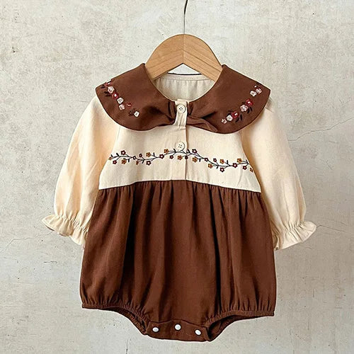 2024 neue Herbst Infant Baby Jungen Mädchen Overall + Hut Samt Einfarbig Lange SleevedNewborn Baby Mädchen Bodys Baby kleidung