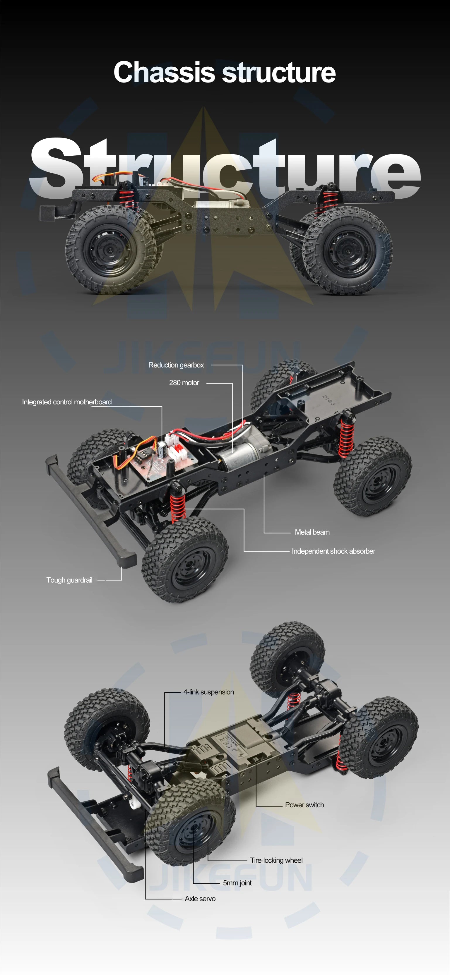 1/12 MN99s Rc Car MN Model 2.4G RTR Remote Control 4WD Off-road Climbing Crawler Defender Pickup Truck Toys for Children.