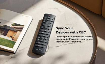 ULTIMEA 460W 5.1.2ch Sound Bar with Dolby Atmos, Surround Sound Home Theater System for TV with 2 Surround Speakers, APP Control