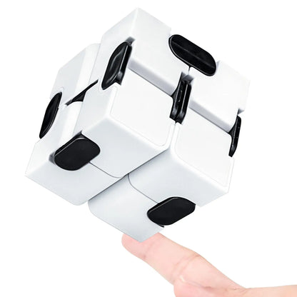 Infinity Cube Fidget Sensory Toy Mini Puzzle Cube Toy Stress Anxiety Relief Magic Puzzle Flip Toy for ADHD Autistic Kids Adult.