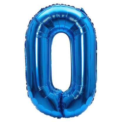 32 Zoll Regenbogen-Farbverlaufs-Zahlen-Folienballon 1-9 für Kindergeburtstag, Party-Dekoration, Babyparty, Brautparty, weitere Optionen verfügbar