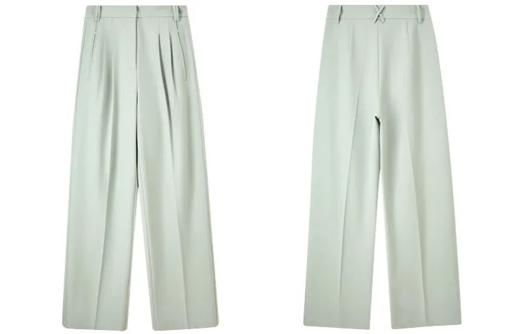 SENTUBILA 3 Piece Blazer Pant Suit Sets Women 2025 Autumn Suit Jacket Waistcoat Dress Pant Office Outfit Matching Set 141Z53565