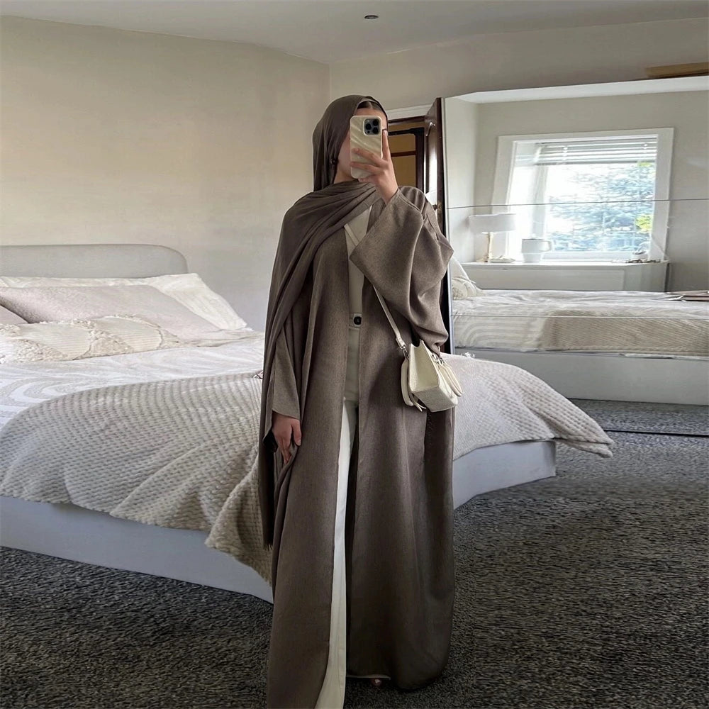 Ähnliche Baumwolle Leinen Batwing Kimono Abaya Dubai Islam Muslimischen Kleid Für Frauen Kebaya Kaftan Robe Musulmane Kaftan Marocain Femme.