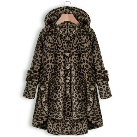 Herbst Wintermantel Frauen warme Teddybär Mantel Woll jacke weibliche Plüsch mantel Kapuzen jacke neue Damen mäntel einfarbige Jacke