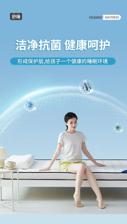 Latexmatratze für Studentenwohnheime, Einzelkissen, 90 x 190 cm, Universitäts-Etagenbettvermietung, spezielles 1,2 m langes Kissen