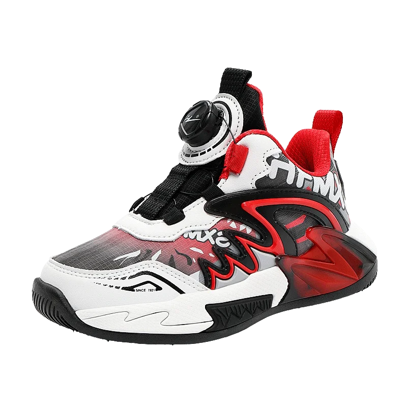 Luxury Boys Sneaker Children Origin Shoes 2025 Autumn New Fashion PU Leather Kids Basketball Shoes High Top Sneaker for Boys.