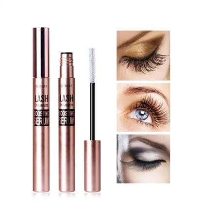 Ultra-fine Mascara Curling Thick Lengthening Eyelash Mascara Waterproof Non-smudge Brown Natural Curl Mascara Makeup.
