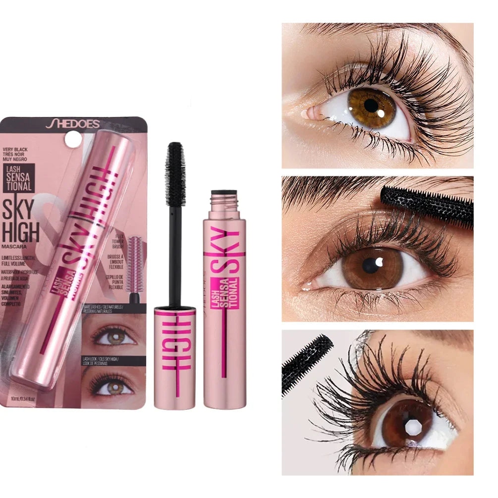 Film Power 4D Waterproof Volume and Curl Mascara Mascara Waterproof Cosmetic Makeup Brushes Sheglam Makeup Rare Beauty Makeup.