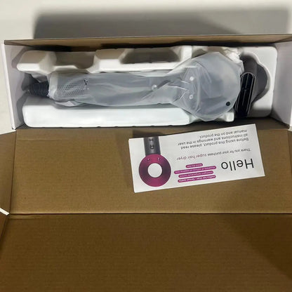 5 in 1 Electric Ionic Hair Dryer High Speed Bladeless HairDryer Negative Ion Professional 1.8M Super Leafless Hair Dryer.