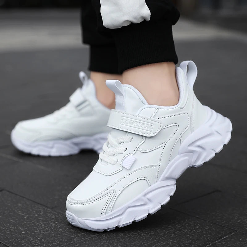 Girl's Fashion Sneakers Lovely Girls Sneaker Outdoor Breathable Mesh Flat Sport Shoes Kids Casual School Walking Shoe Antislip.