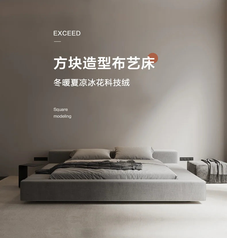 Rahmen Queen-Size-Betten Doppel Ästhetisch Schlafen King Bett Basis Kinder Cama De Lujo Para Dormitorio Möbel Dekoration