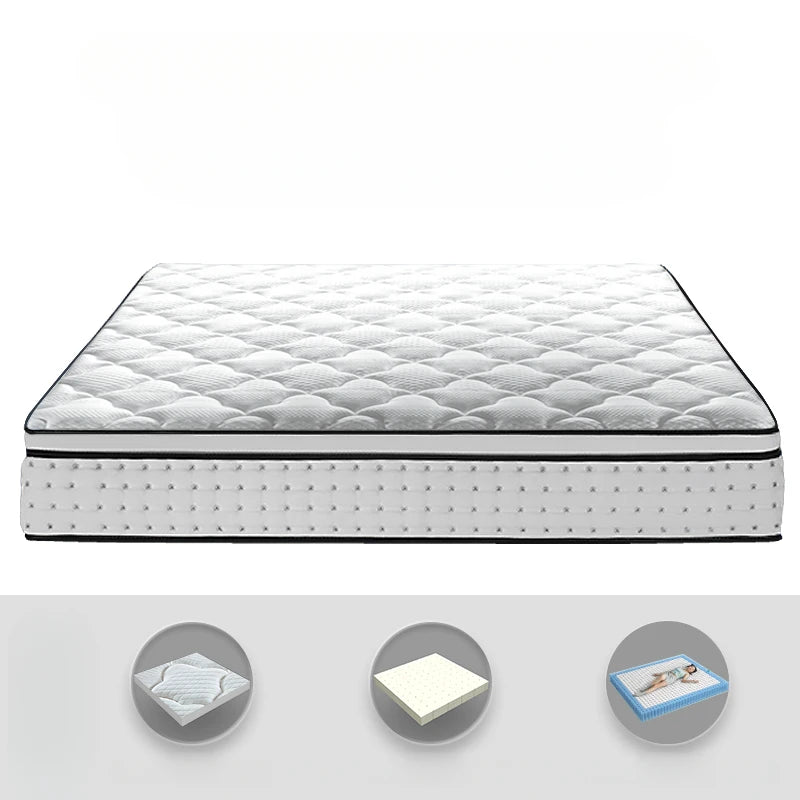 Naturlatex-Matratze 180 x 200 feste Luftmatratze King Double Colchones De Cama Cochao Casal Möbel für Schlafzimmer