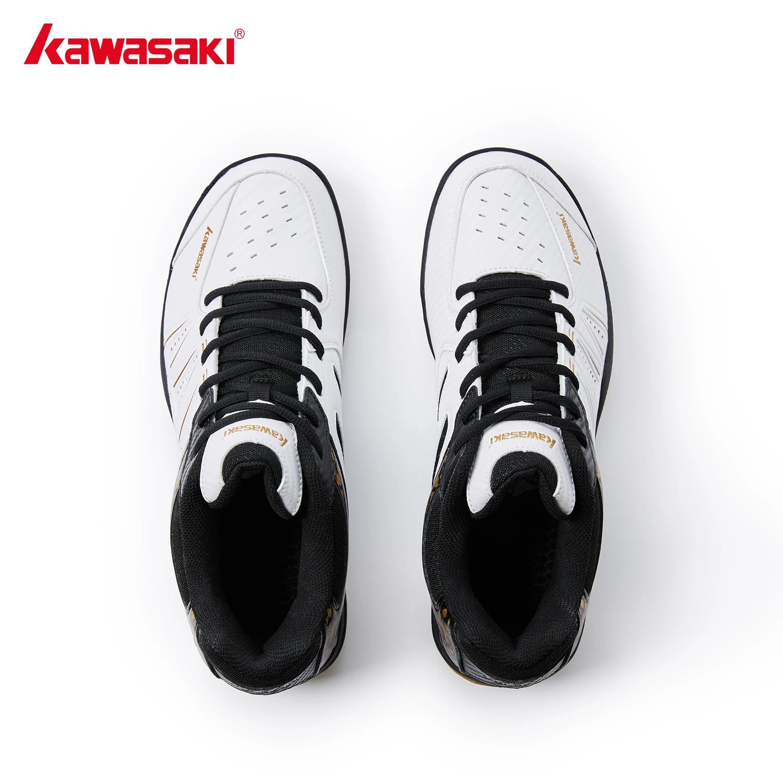 Kawasaki New Badminton Shoes Sneakers Mens Tennis Breathable Anti-Slippery Sport Shoes for Men Women K-065D.