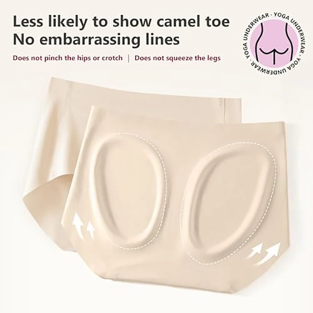3Pcs Camel Toe Concealer Panties Anti Camel Toe Cover Briefs Cameltoe Prevention Underwear No Show Panties For Leggings.