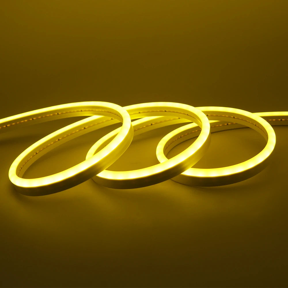 24V IP67 Waterproof Neon Strip SMD2835 1M-20M White/Blue/Pink/Yellow/Green/Orange TV BackLight Home Decor Silicon Tube LED Light