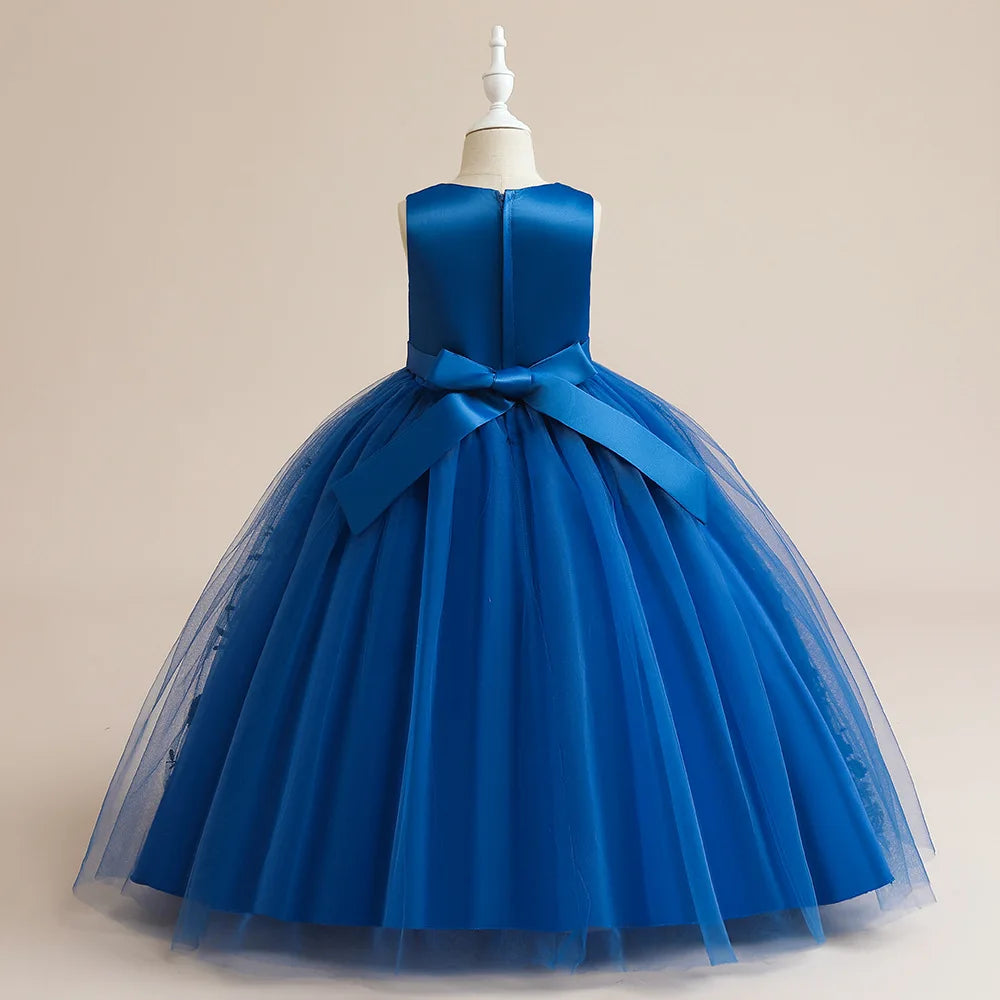 Kinderkleider, luxuriöse Partys, Abendkleid, Stichkleid für Mädchen, Abschlussball, Leistung, Teenager, Prinzessinnenkleider, 14 bis 16 Jahre.