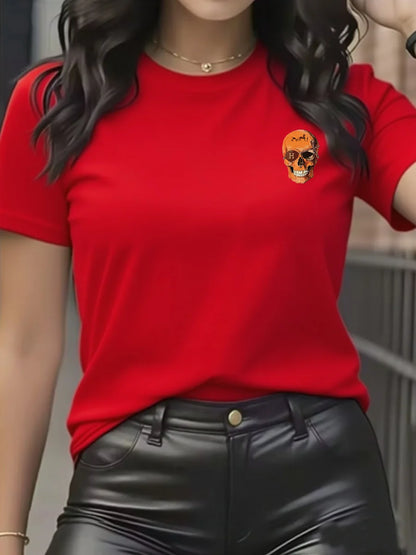 Cartoon Graphic Printing Summer Luxury Brand Cotton Men's and Women's T-Shirts Short Sleeves Street Fashion Trend Clothing.