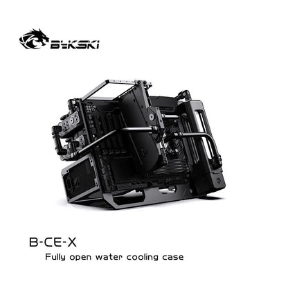 Granzon B-CE-X Open Frame Chassis Distro Plate Water Cooling Computer Case Vertical Horizontal, DIY Display