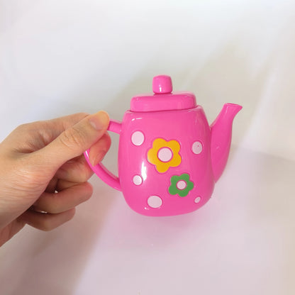 Tea Set For Little Girls, Tea Party Set, Tea Set For Toddlers Including Kettle, Cookies, Kids Play Food, Tea Party Accessories T.