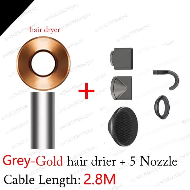 SenCiciMen Professinal Hair Dryer Negative Ion Blow Dryer Quick Dry Leafless Hairdryer Salon Home Constant Temperature Hair Care.