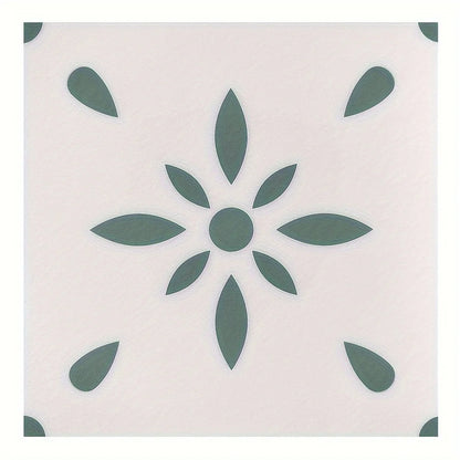 1pc/10pcs Floor Tile Sticker Self Adhesive Floor Sticker Vinyl Non-slip Floor Tile Sticker Wall Sticker Waterproof 20cm x 20cm