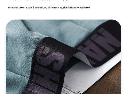 Neuankömmling Herrenunterwäsche, 100 % Baumwolle, antibakteriell, Herren-Boxershorts, atmungsaktiv, bequem, mittelhohe Slips, Herrenunterwäsche
