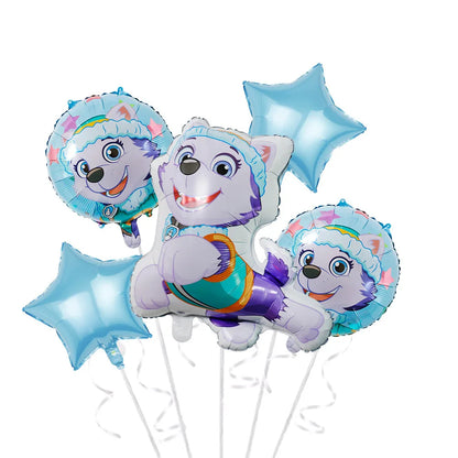 Paw Patrol Rosa Geburtstag Skye Thema Party Dekorationen Geschirr Set Pappteller Tassen Servietten Für Kind Party Liefert Spielzeug Geschenke.