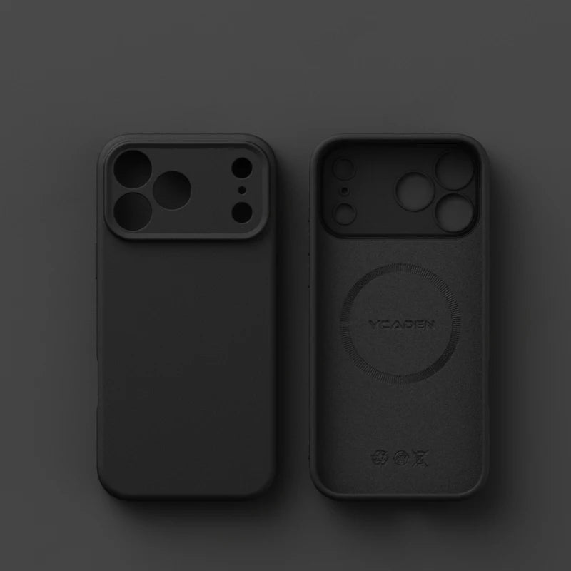 Matte Skin Liquid Silicone Case for Iphone 17 Pro Max Magnetic Magsafe Wireless Charging Candy Bumper for Iphone 17 Air 17pro.