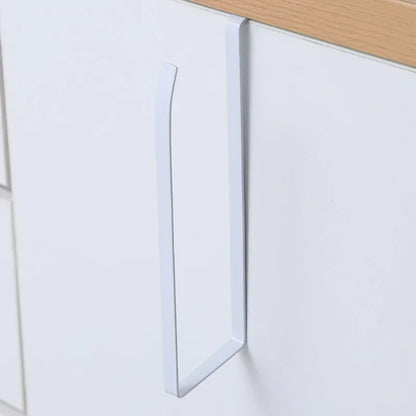 Hängender Küchenpapierhandtuchhalter, Rollenpapier, Kunststofffolie, Lappen-Organizer-Rack, für Küche, Schränke, Badezimmer-Organizer-Rack