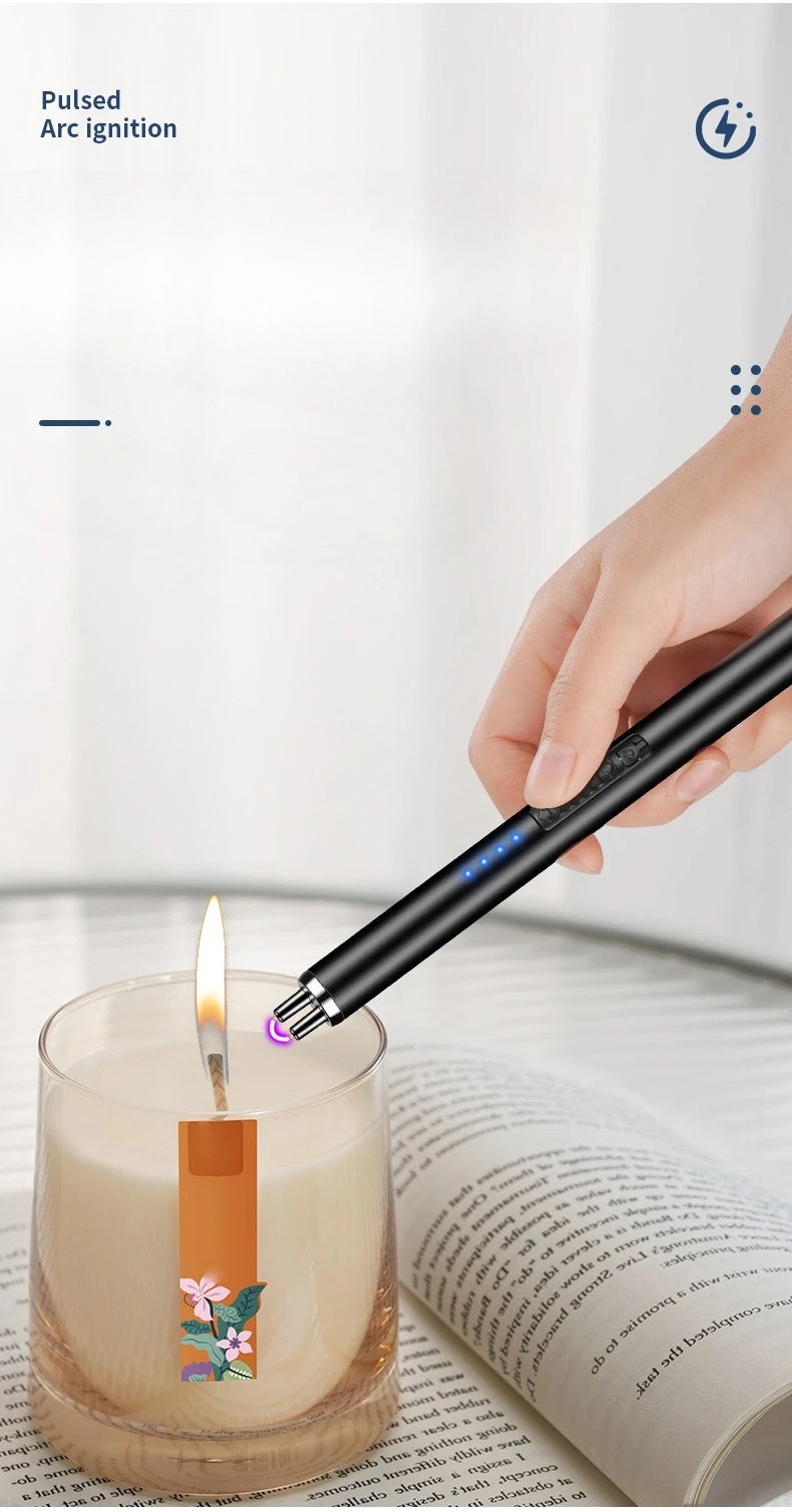 Aromatherapy Candle Extended Gas Stove Gas Electronic Charging Igniter, Household Ignition Gun Igniter Lighter.