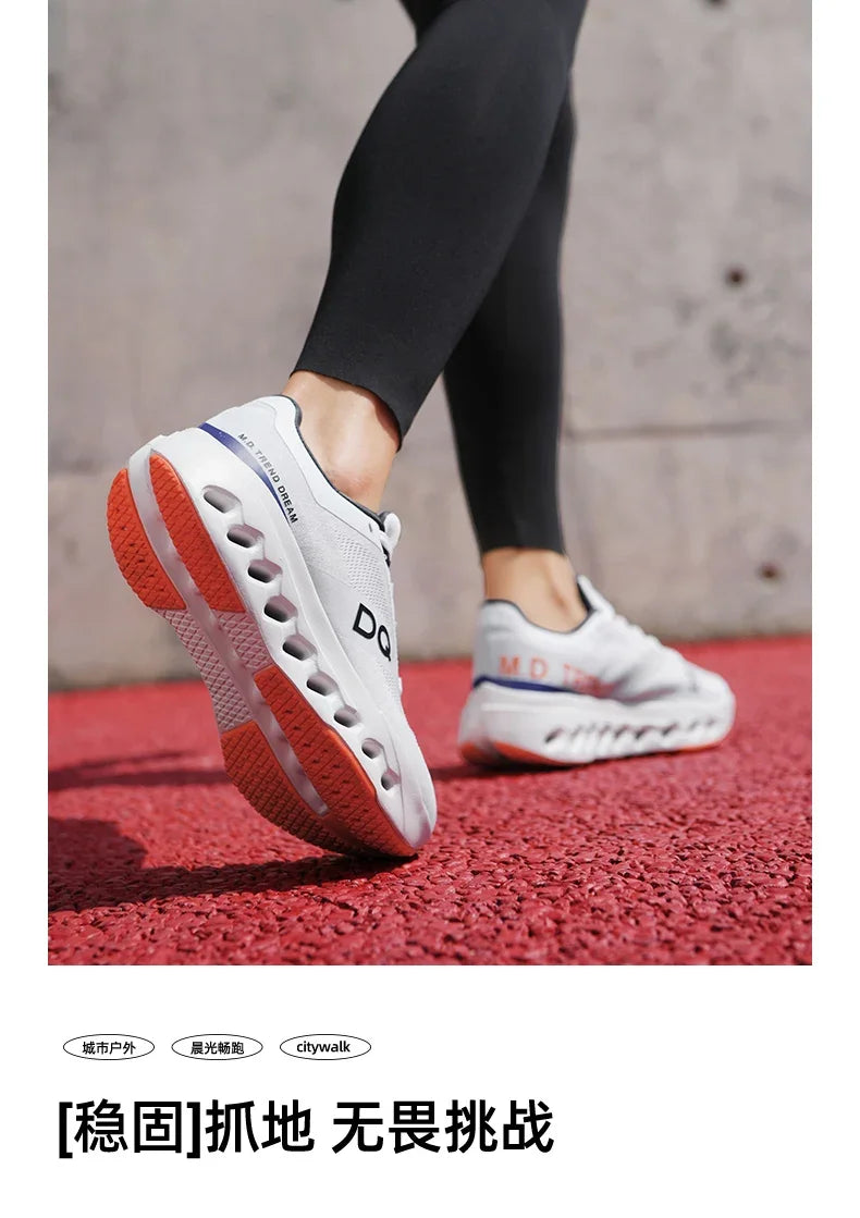 Men Women Comfortable Shoes Unisex Breathable Mesh Walking on Ultralight Outdoor Running Casual Sneakers Clouds Shoes.