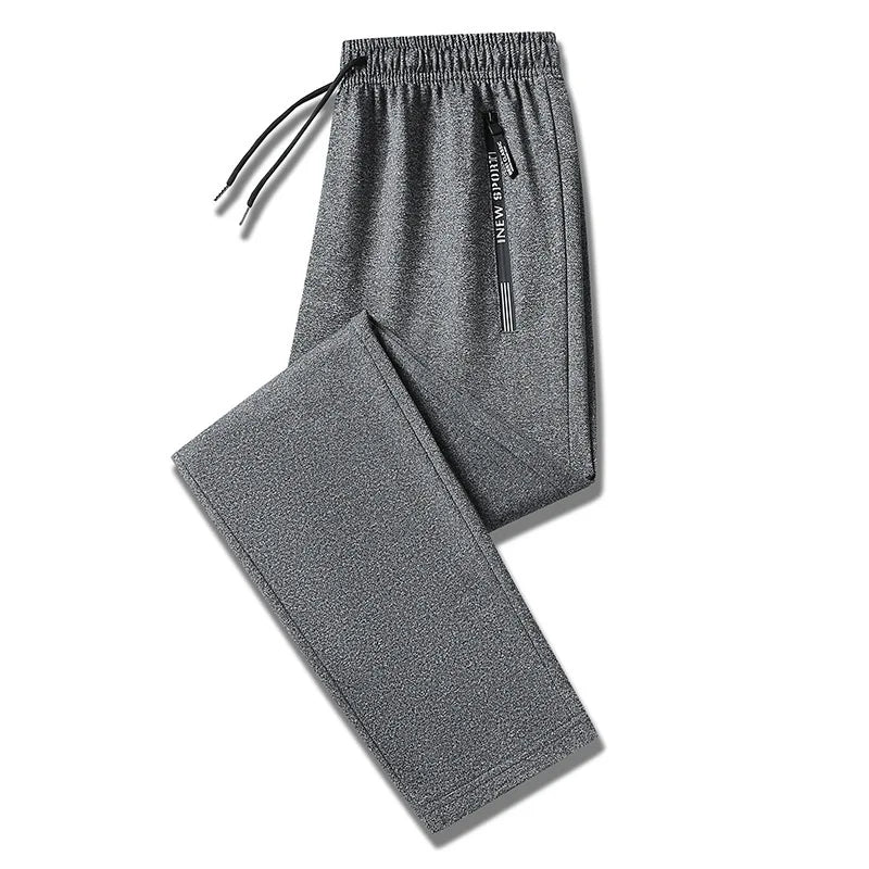 Men's Plus Size M-8XL Casual Loose Sports Pants Straight Leg Harlan Long Trousers Spring Autumn Long Pants Male Clothing 145KG