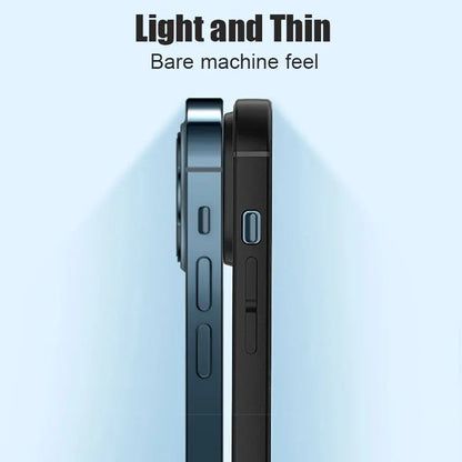 Luxury Black Silicone Matte Phone Case For iPhone 16 15 14 11 12 13 Pro Max 15 Plus 12 Mini 16E Xr X Xs Max Back Cover Soft Case.