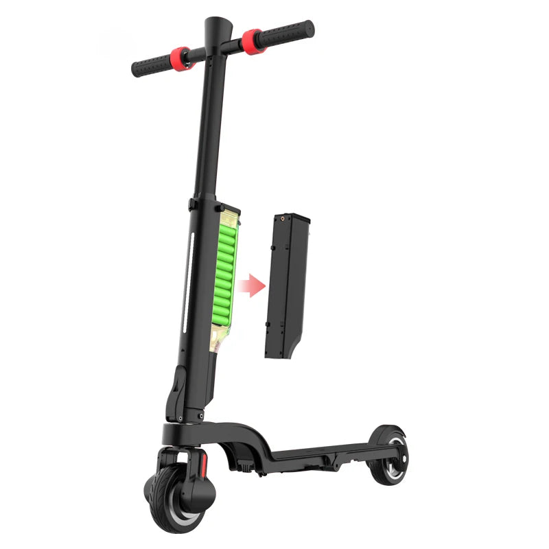 Alnsoor X6 City Electric Scooter 500W Motor 36V5AH Battery City Electric Scooter 5.5" Road Tire Electric Scooter.