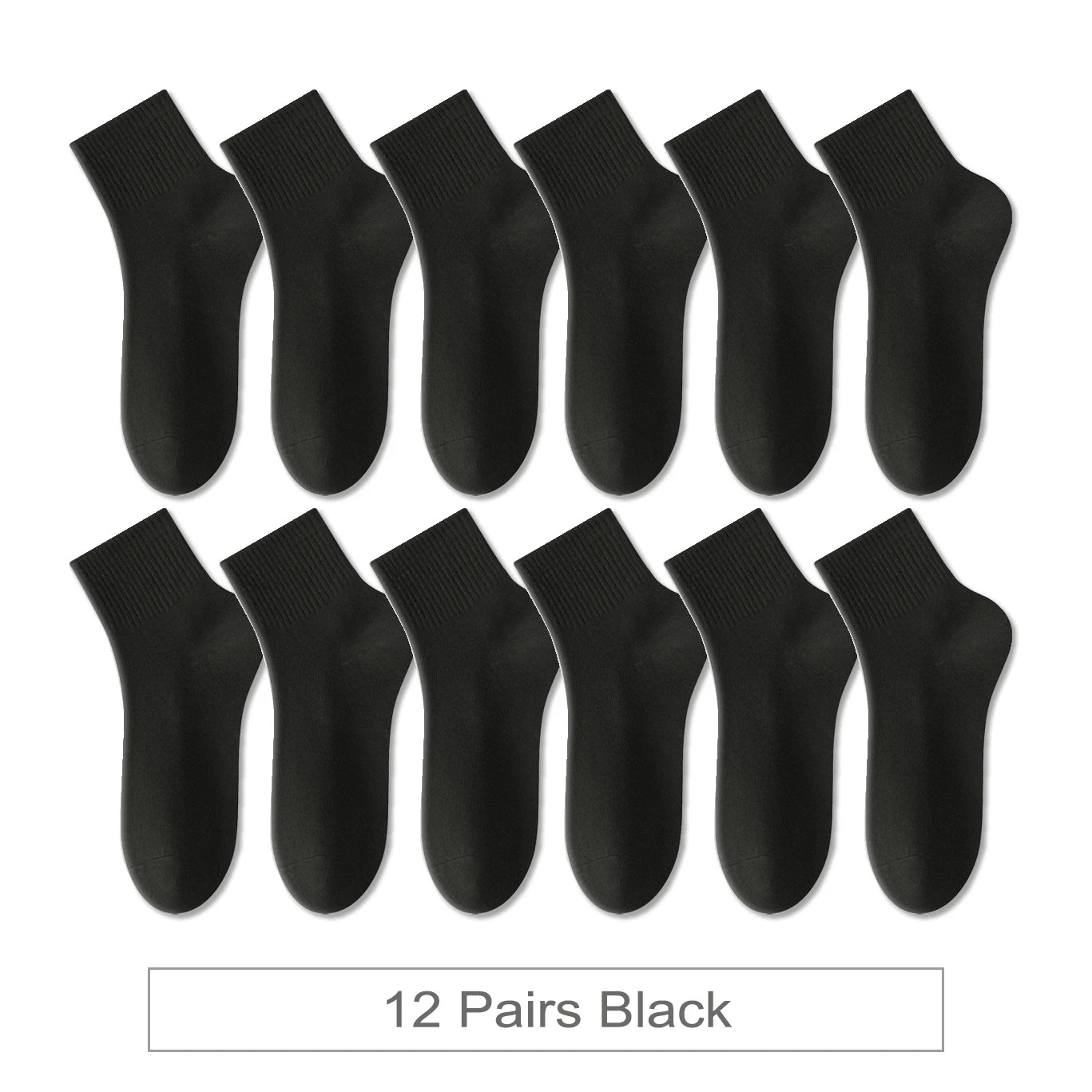 12 Pairs New Woman Cotton Socks Men Sock Short Ankle Colorful Autumn Spring Soft Breathable Colorful Girl Sock