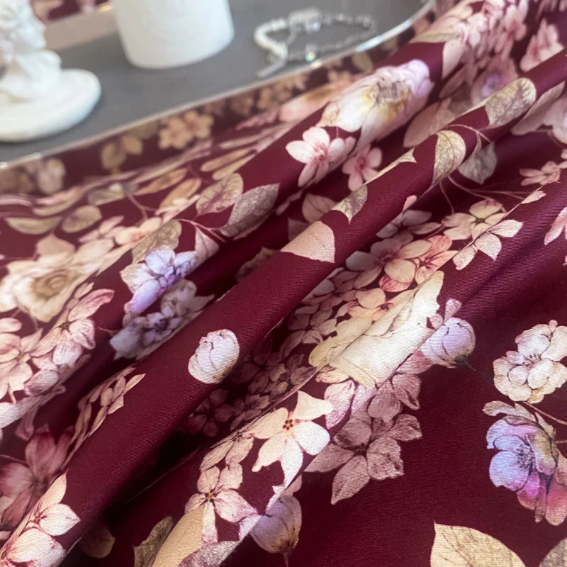 Floral Print 600TC Egyptian Cotton Bedding Queen King Comforter Cover Soft Duvet Cover Set Flat/Fitted Bed Sheet Pillowcases.