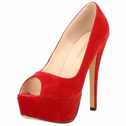 Men's Platform High Heels 14cm Cross-dresser Unisex Drag Queen Sandals Sexy Peep Toe Ankle Strap Stilettos Pumps Party Shoes.