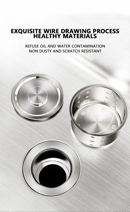 Wash Basin 304 Stainless Steel Sink with Bracket Single/double Sink Wash Basin For Kitchen, Garage, Laundry and Basement