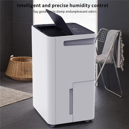 3.2L Household Dehumidifier Moisture Absorbent Desktop Air Dryer Drying Machine Electric Absorber Bedroom Kitchen LED Display.