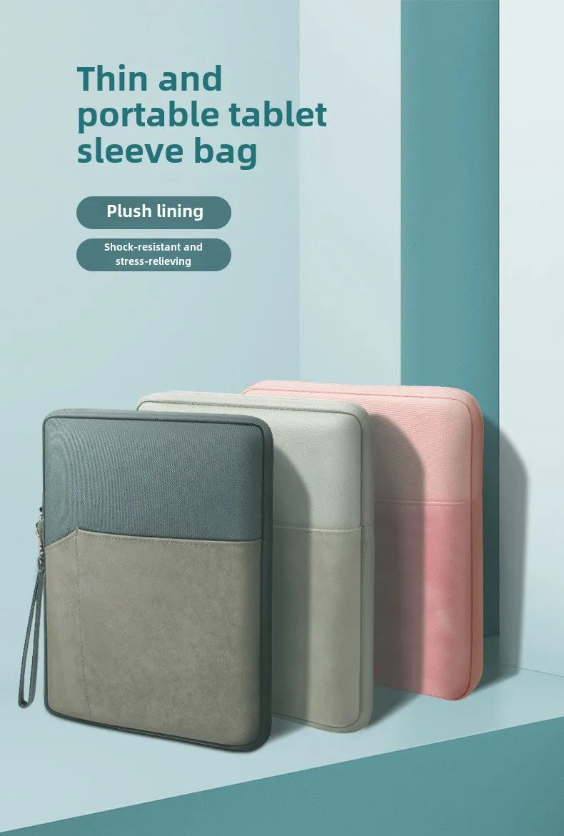 Tablet Bag Sleeve 7.9-1113 14 Inch Handbag for IPad Pro Samsung Xiaomi Bag Cover Shockproof Portable Pouch Pockets Tablet Cases.