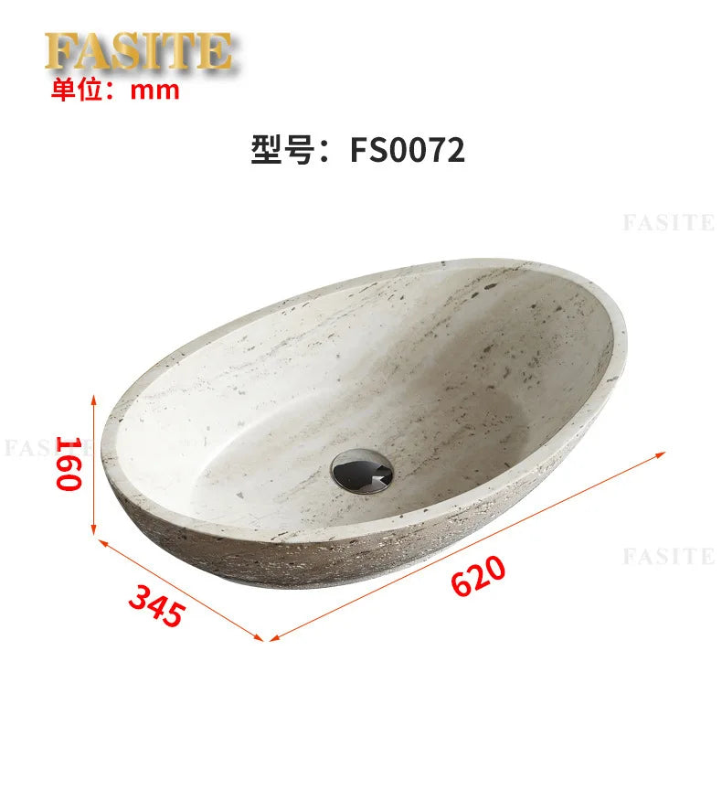 Direkt vom Hersteller integrierter Badezimmer-Haushaltsbalkon-Waschbecken Waschbecken Waschbecken Kunststein-Kunst-Tischwaschbecken