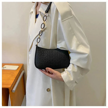 Small Square Bag Lady Felt Armpit Design Luxury Tote Released Fashion Ladies Handbag Under Crescent