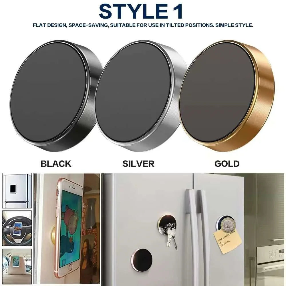 Magnetic Car Phone Holder Universal Car Phone Stand for iPhone Xiaomi Huawei Samsung Dashboard Wall Mounted Car Magnet Sticker.