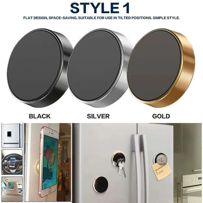 Magnetic Car Phone Holder Universal Car Phone Stand for iPhone Xiaomi Huawei Samsung Dashboard Wall Mounted Car Magnet Sticker.