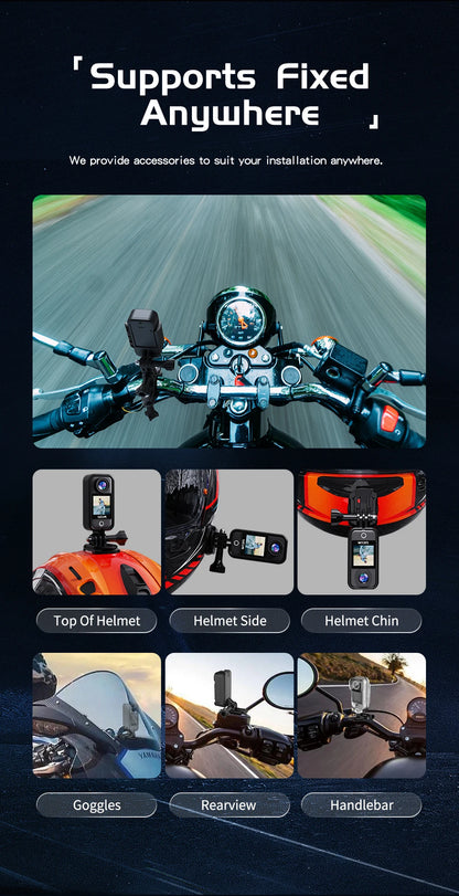 SJCAM C300 4K Action Camera Touch Screen 6-Axis Gyro Stabilization 30m Waterproof 1000+2800mAh Battery 460Min Recording.