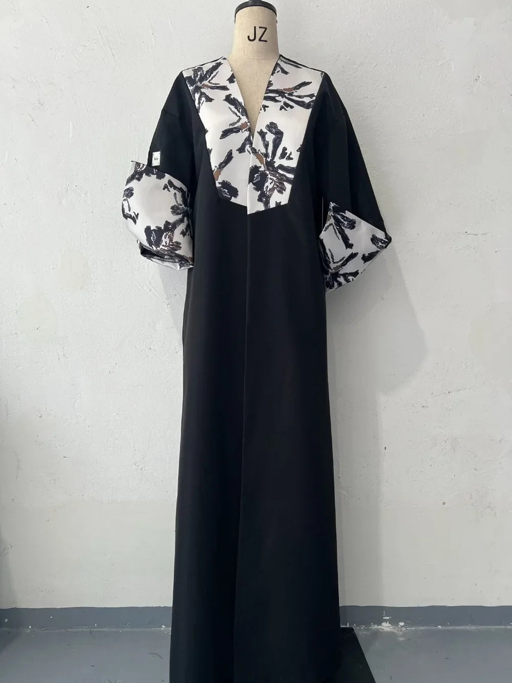 Muslim Abaya Women Print Cardigan Long Trench Coat Eid Morocco Windbreaker Patchwork Outerwear Saudi Arab Ramadan Overcoat 2025.