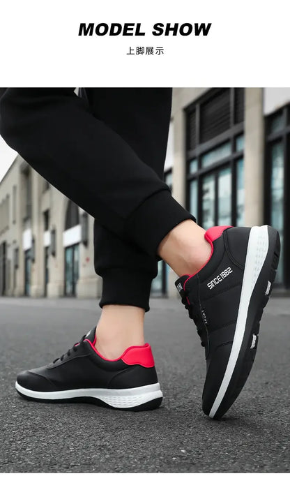 Turnschuhe Schuhe Mann Flache Flachem Boden Sport Stoßdämpfende Bequeme Schnürung Sommer Training Weiche Sohlen Outdoor Laufschuhe